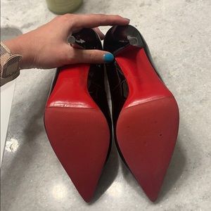 Authentic Christian Louboutin 120 mm Pigalles